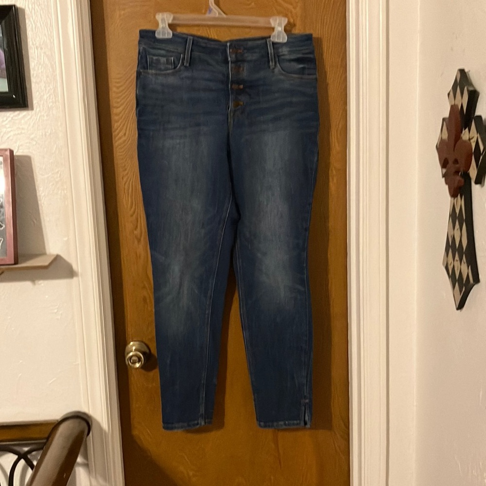 Old Navy rockstar button fly jeans